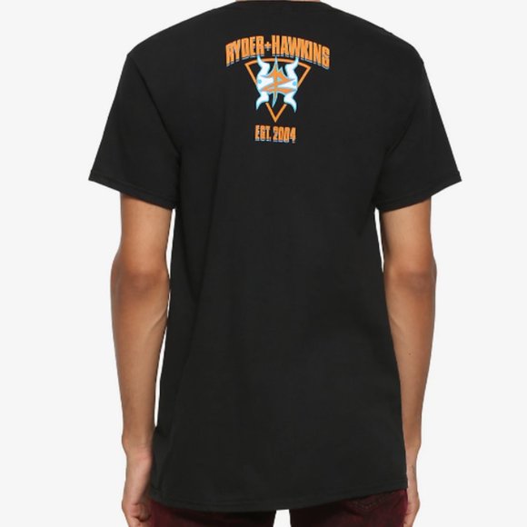 WWE Zack Ryder & Curt Hawkins Never Defeated Shirt - Picture 2 of 5